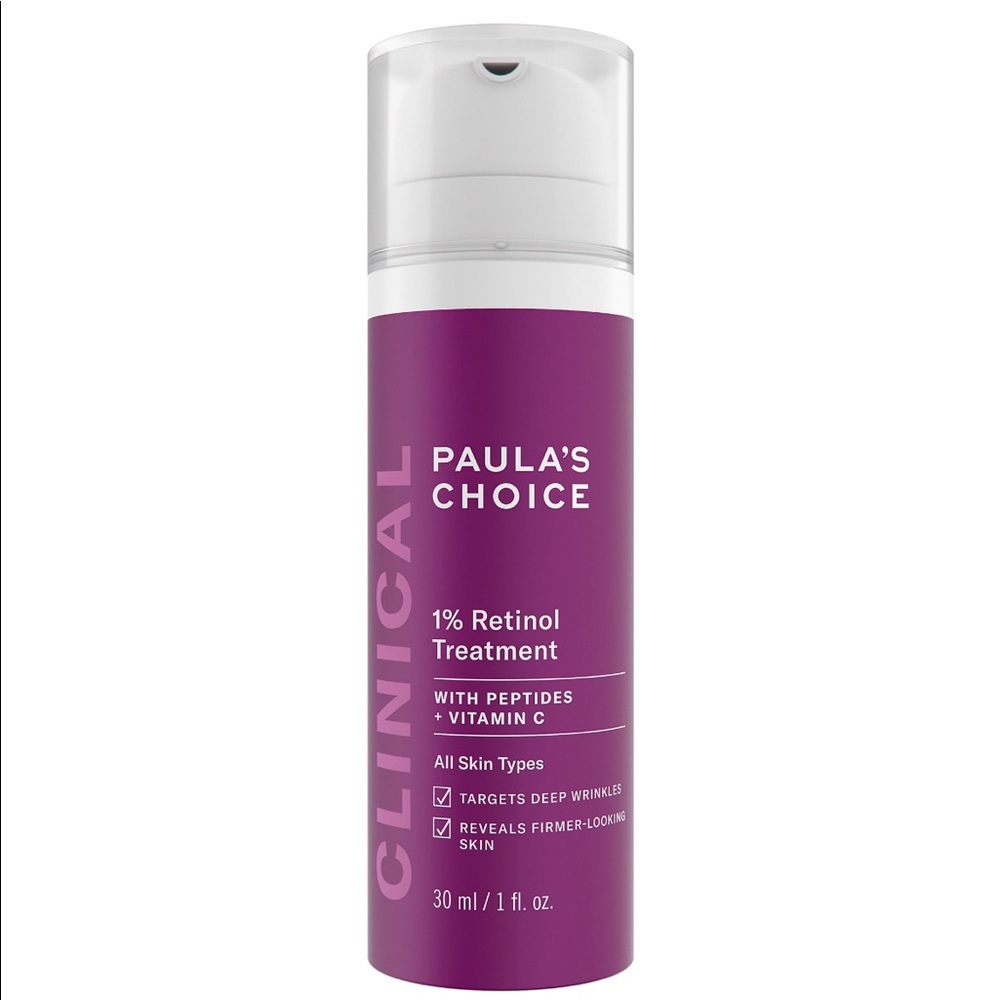 Paula’s Choice 1% Retinol with Peptides and Vitamin C!